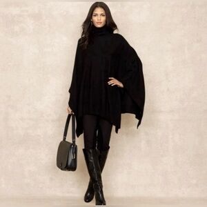 Ralph Lauren Black 100 % Cashmere turtleneck sweater NWOT XS/S. Timeless chic